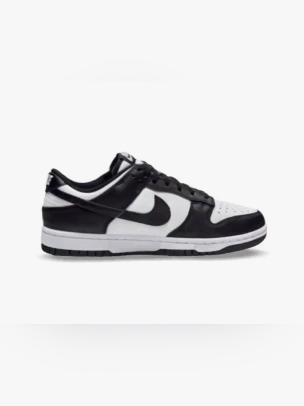 Nike Dunk Low Women's Black and White New Condition 7